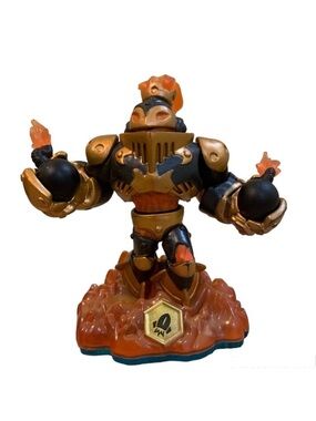 Blast Zone Skylanders Swap Force Fire Figure - Tested & Works